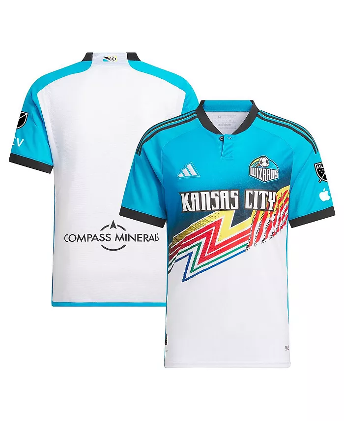 

Мужская белая футболка Sporting Kansas City 2024 Archive Authentic adidas