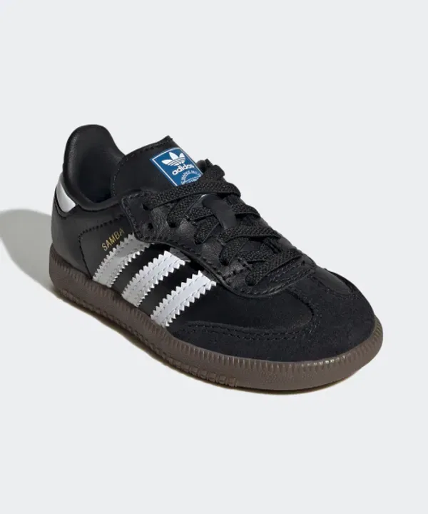 Кроссовки Samba OG Comfort Closure, EL Adidas Kids, черный — фото 3