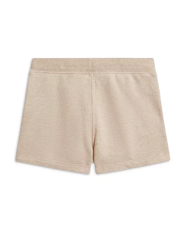 Детские шорты для девочек с принтом Ralph Lauren, Dune Tan — фото 2