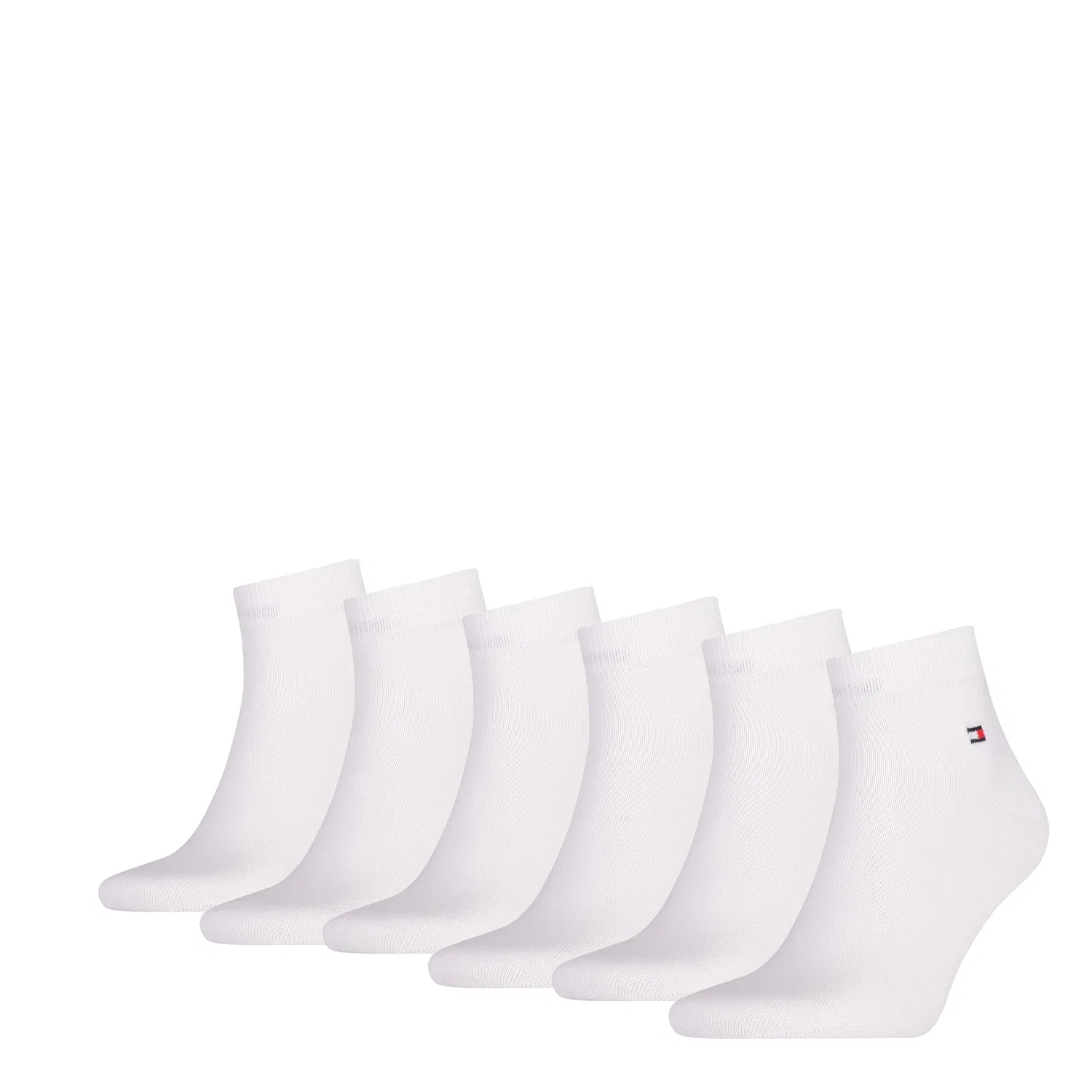 Мужские короткие носки 6 пар Tommy Hilfiger, White