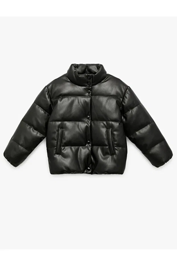 Детское пальто для девочек пуховое Koton, Black