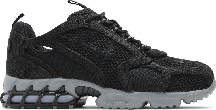 

Кроссовки Nike Stussy x Air Zoom Spiridon Caged 2 'Black Cool Grey', серый