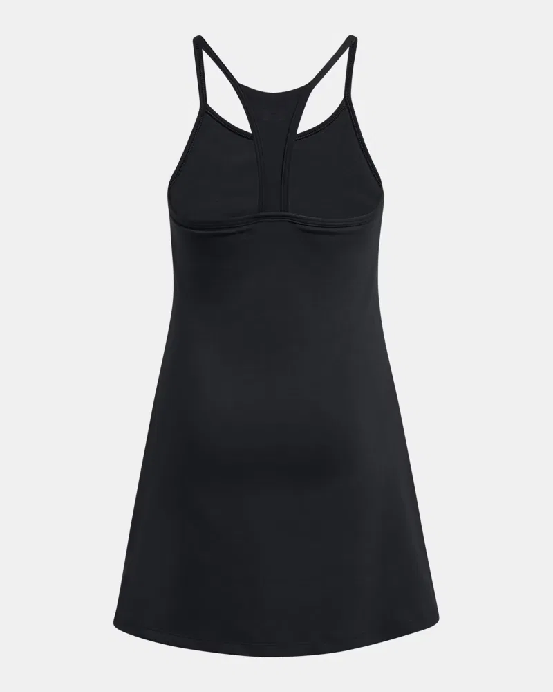 Платье облегающее со встроенными шортами и бра, модель UA Motion UnderArmour, Black/Jet Gray — фото 2