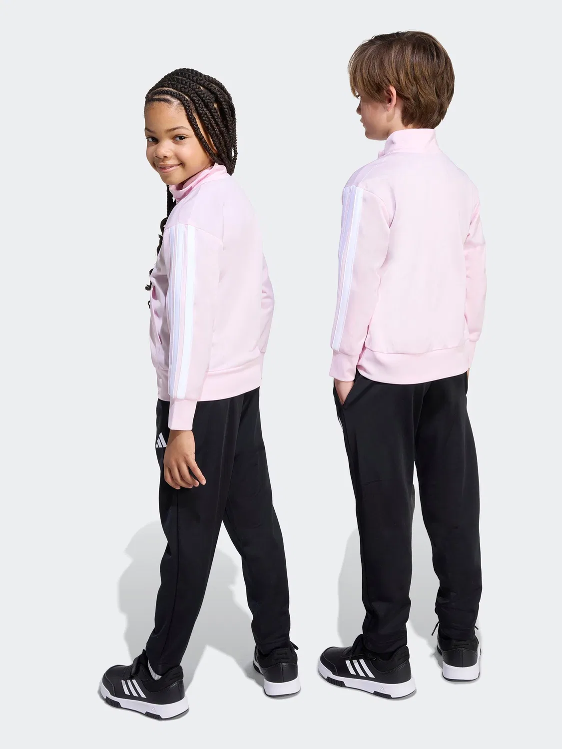 Спортивный костюм Adidas Sportswear Essentials Climacool Track Suit в розовом цвете — фото 4