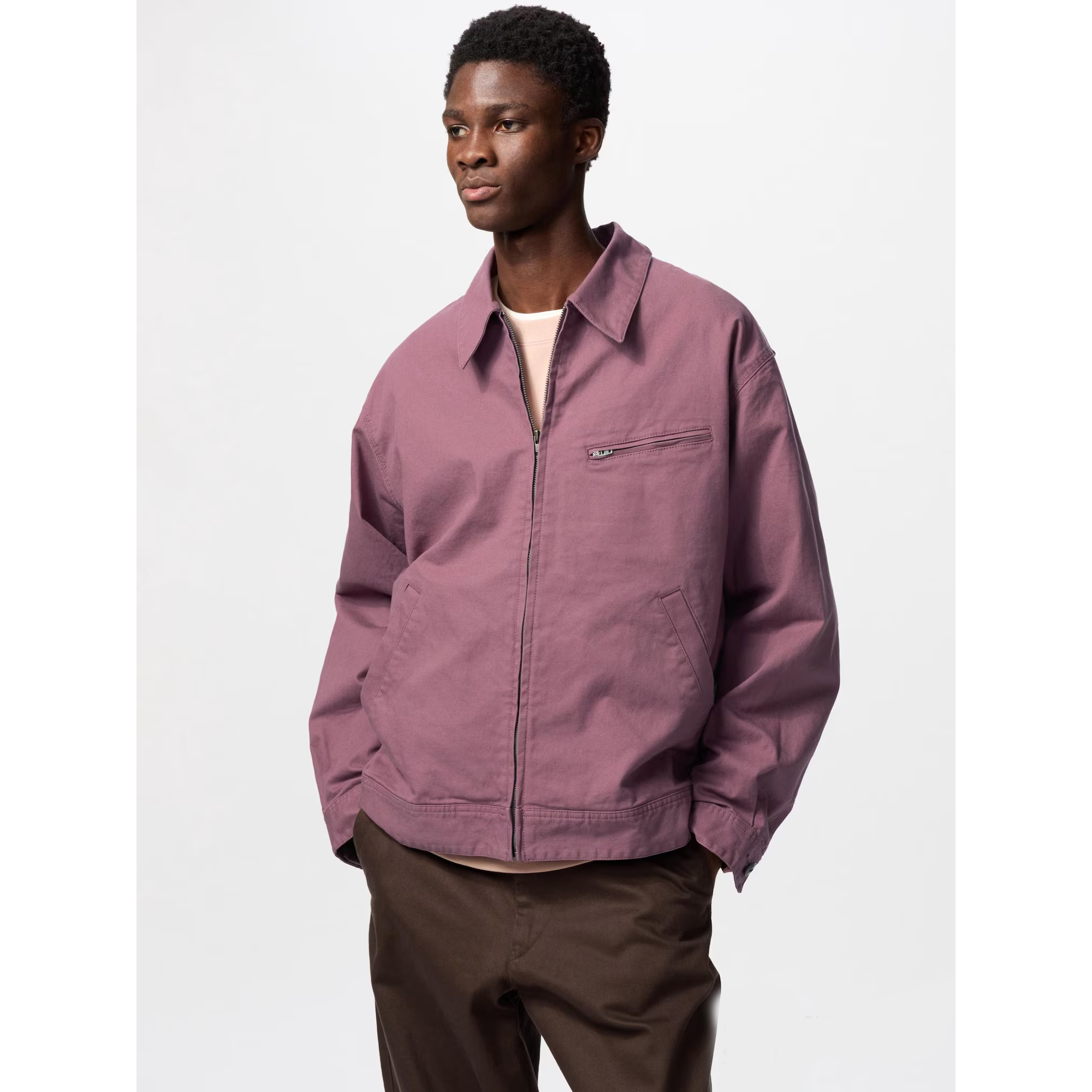 

Куртка-ветровка Uniqlo мужская, 76 фиолетовый