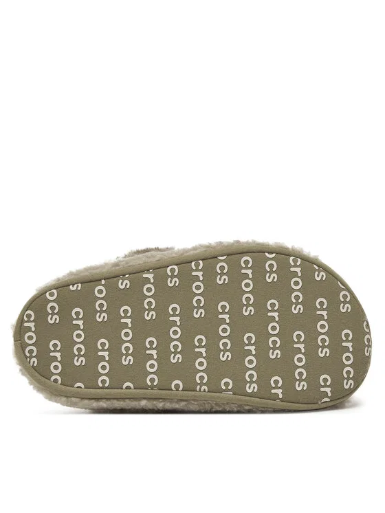 Шлепанцы Classic Cozzzy Crocs, бежевый — фото 4