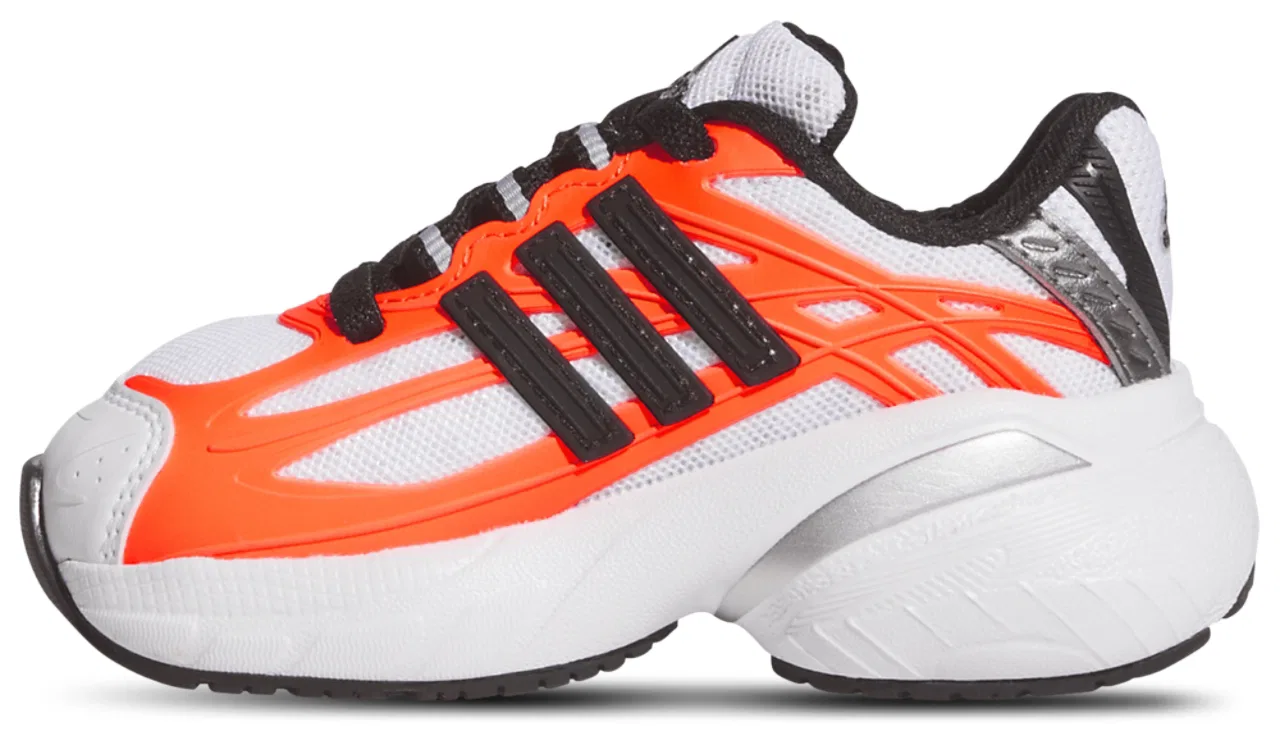 Детские кроссовки для мальчиков с дышащим верхом Adistar XLG adidas, Ftwr White Solar Orange Core Black — фото 2