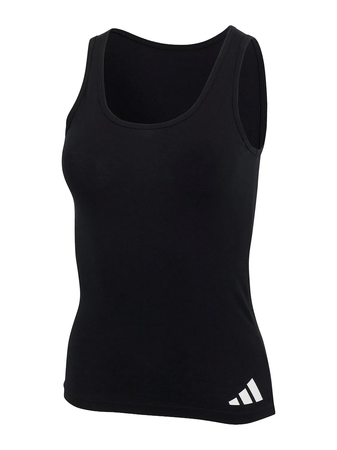 Женский топ без рукавов Adidas Active Essentials, Черный