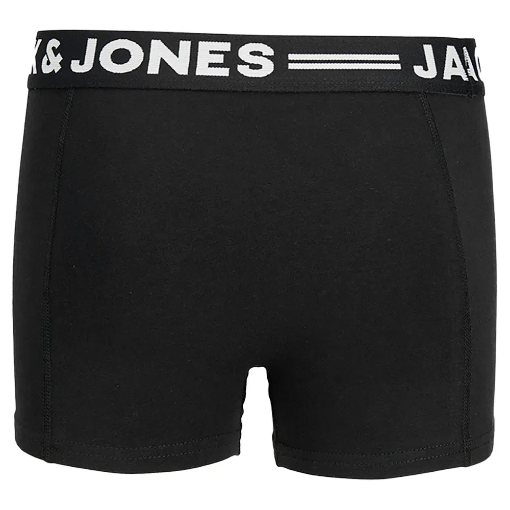 Комплект боксеров Sense 3 шт Jack & Jones, черный — фото 2
