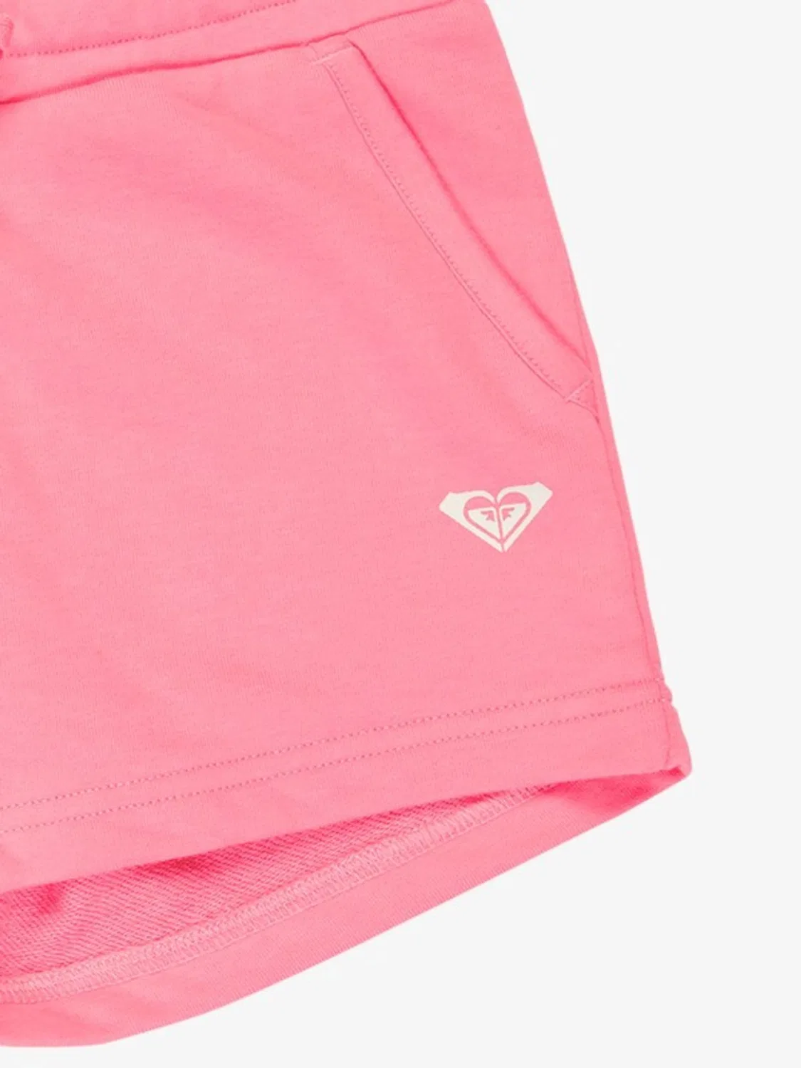 Шорты спортивные Roxy Pink Surf Feeling Terry Logo, розовый — фото 3