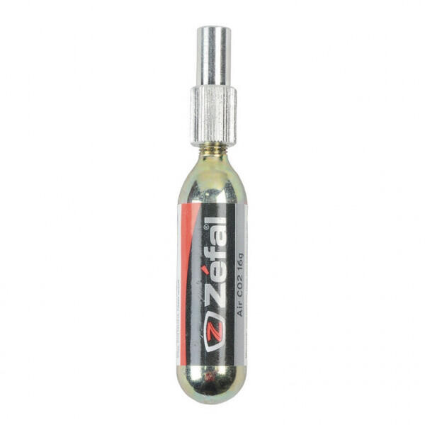 

картридж co2 Zefal 16 г + адаптер ez, бесцветный / серый / красный