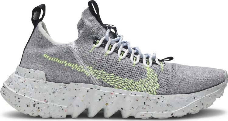 

Кроссовки Nike Space Hippie 01 'Grey Volt', серый