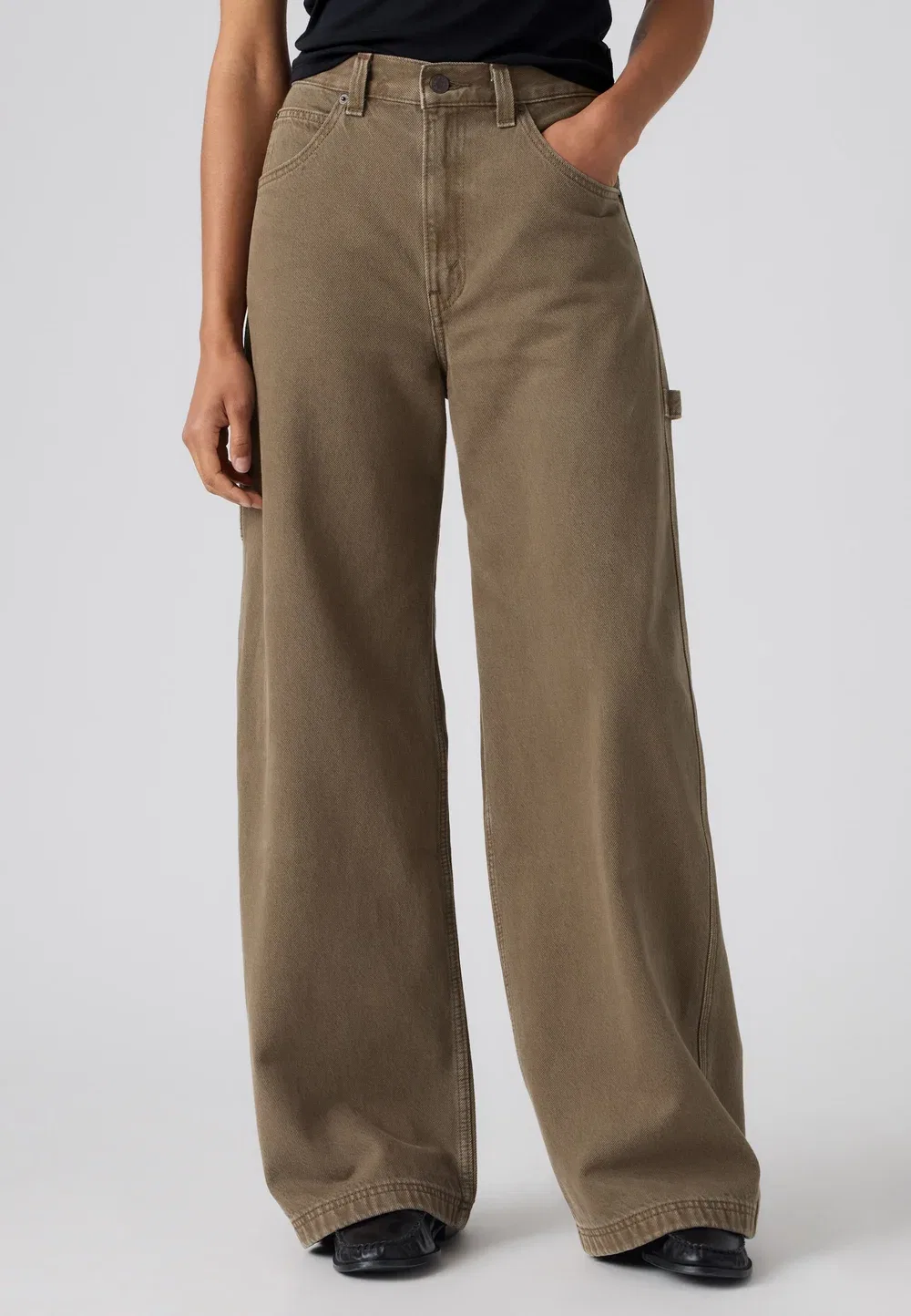 Свободные брюки-карпентеры Levi'S, Washed Canteen Gd Clean