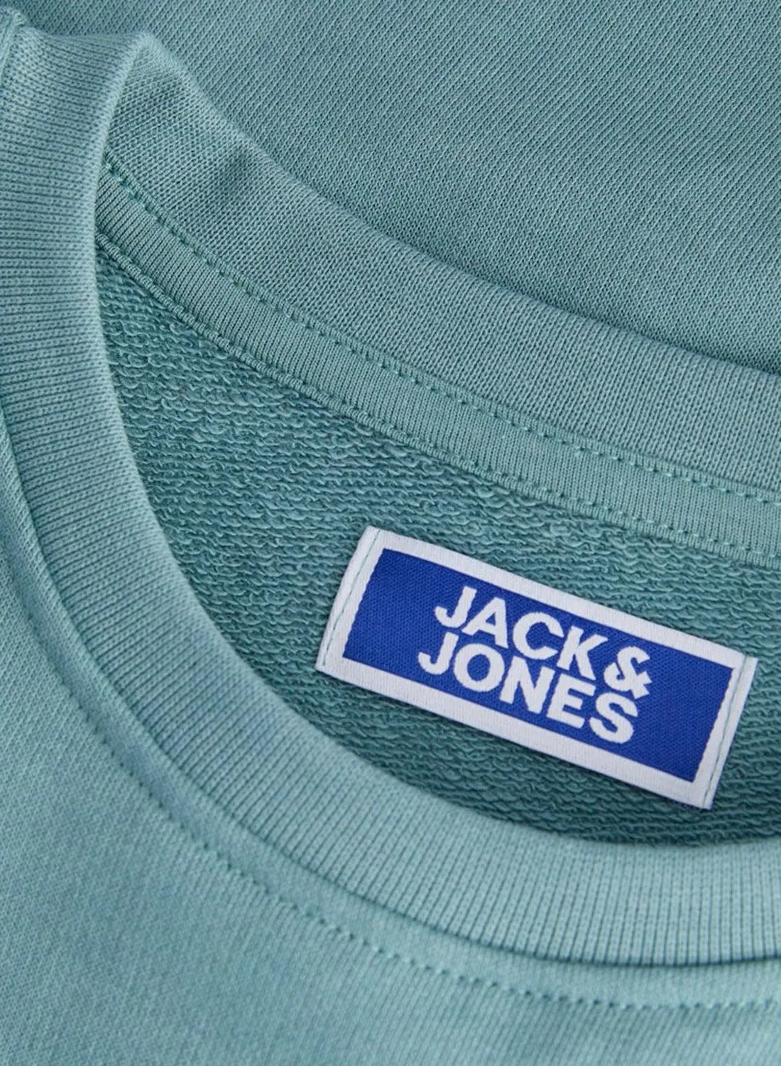 Футболка с принтом JJCOLE Jack & Jones Junior, синий — фото 4