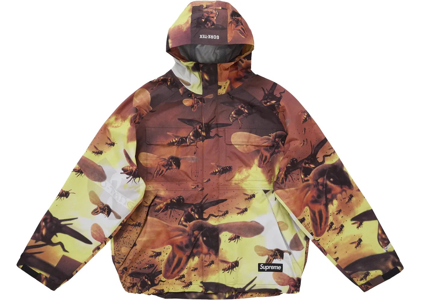 Мужская куртка из GORE-TEX с принтом Wu Tang Supreme, Multicolor