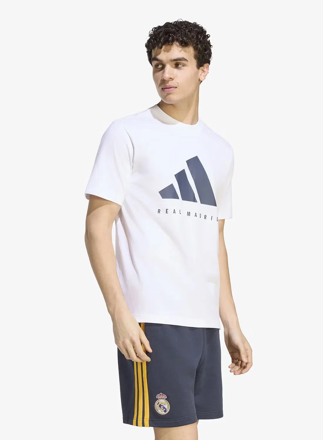Футболка с принтом Real DNA Graphic Adidas, белый