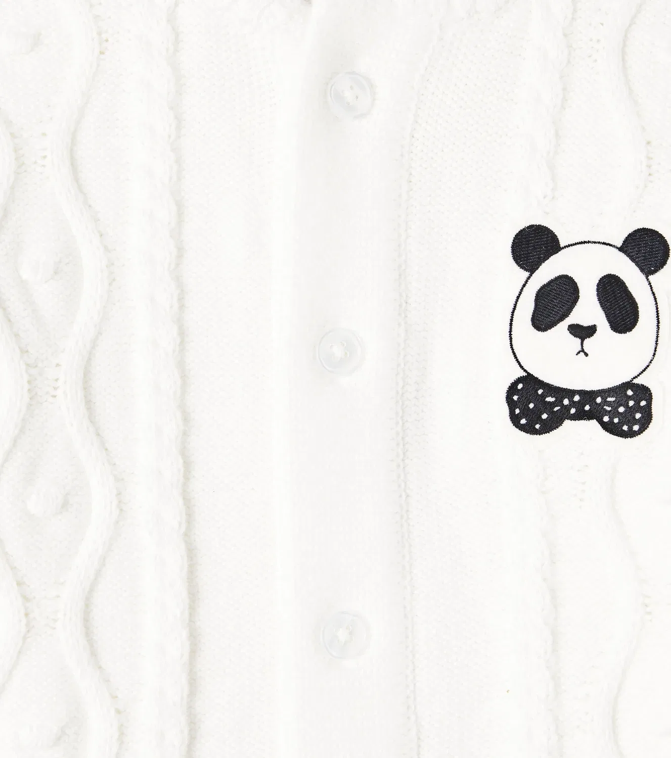 Комбинезон хлопковый Baby Panda Mini Rodini, белый — фото 3