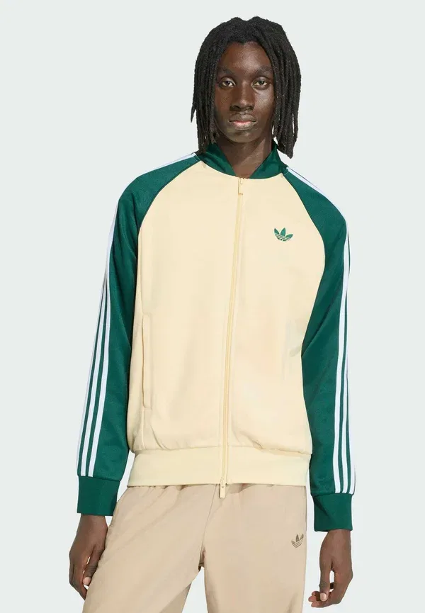 Куртка Adidas Originals, зеленый/ванильный