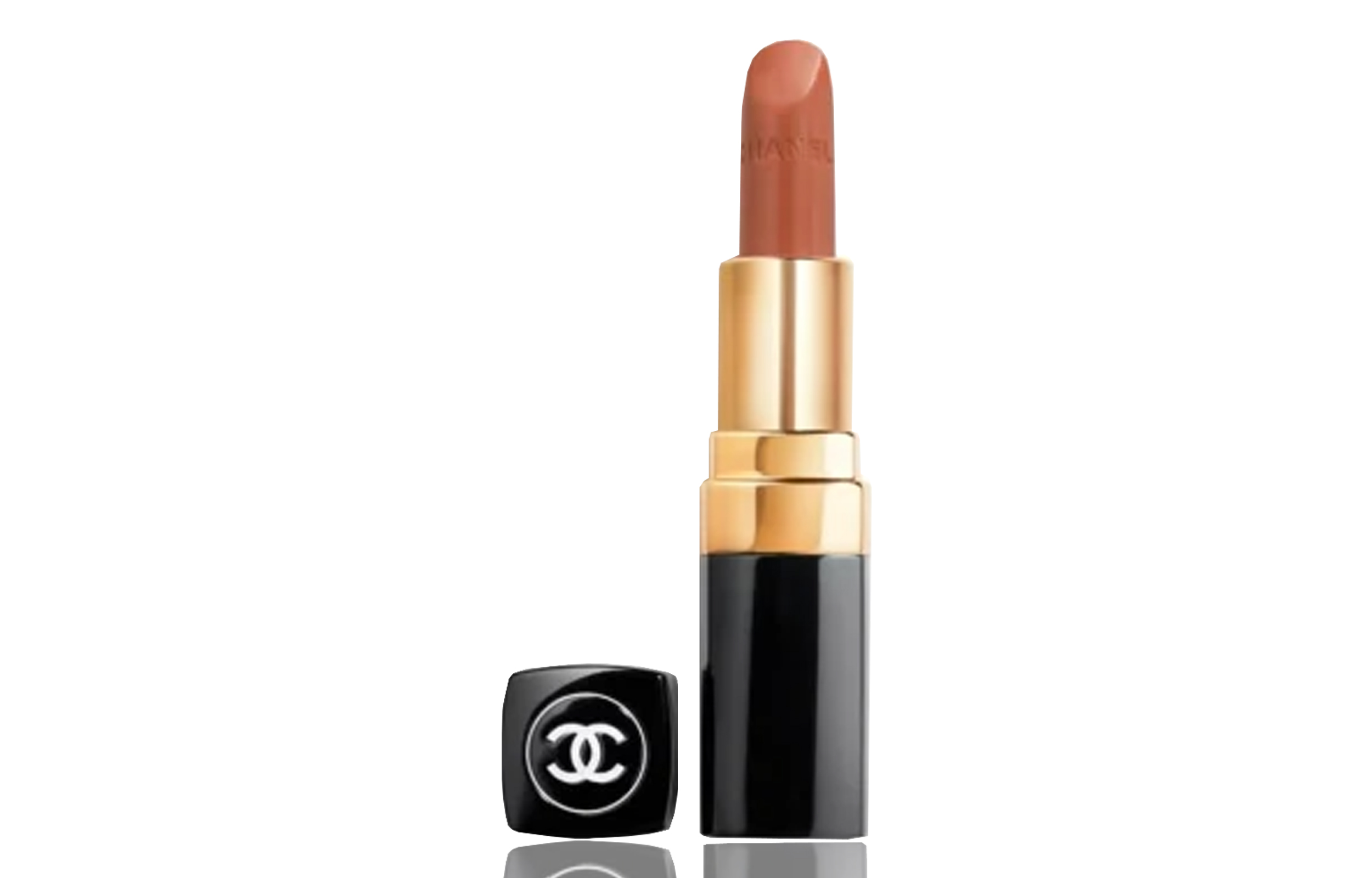 

Помада rouge coco атласный блеск легко растушевывается осветляет тон CHANEL, #106 warm бежевый