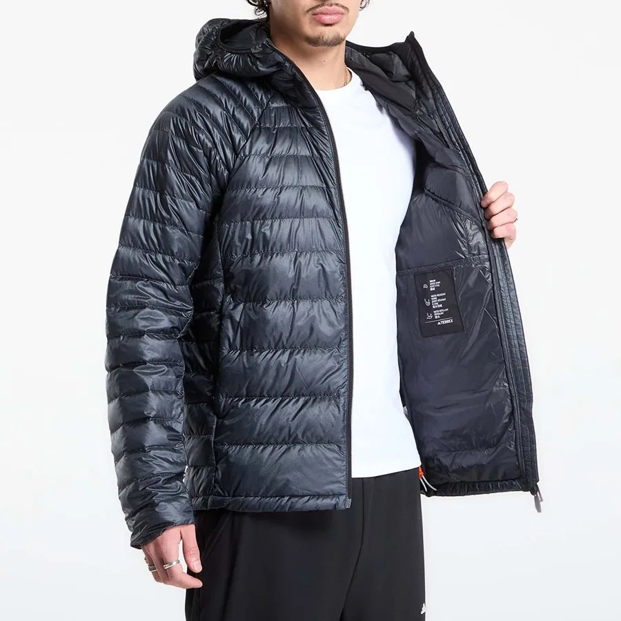 Мужская куртка adidas Trk Down J, Черный — фото 3