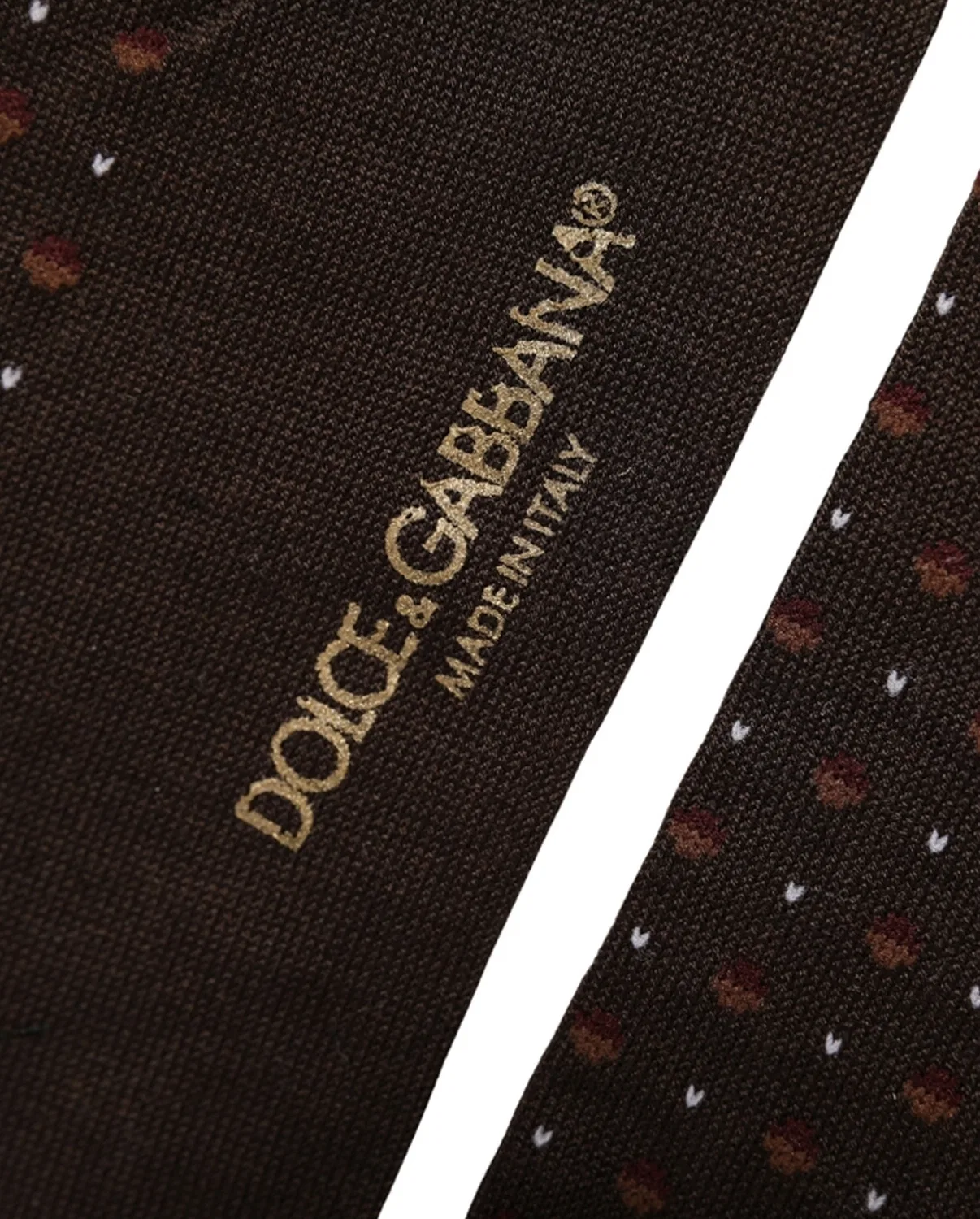 Мужские носки с горошком Dolce & Gabbana, Burgundy