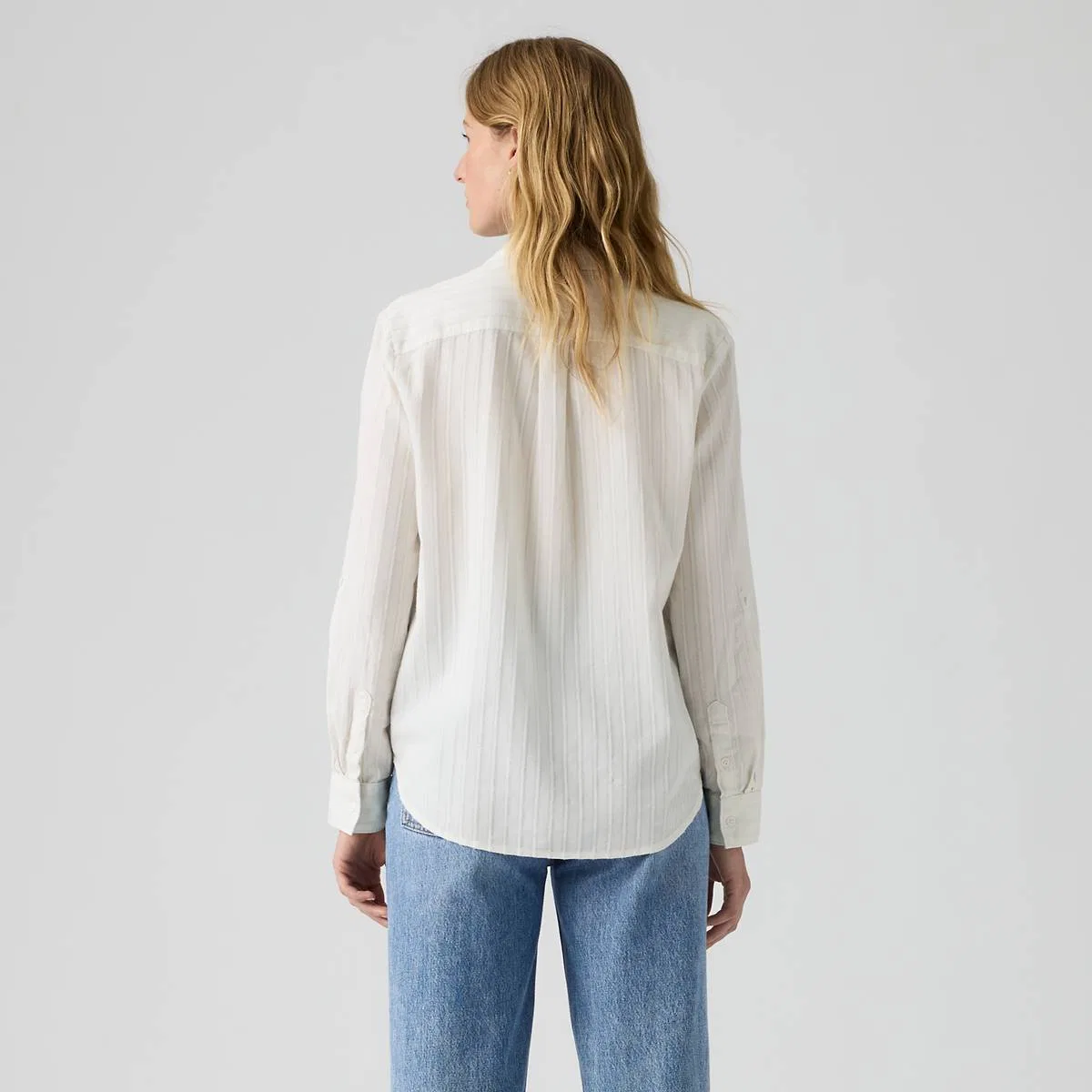 Рубашка на пуговицах Elane в стиле рабочей одежды Levi's, Cloud Dancer - White — фото 4