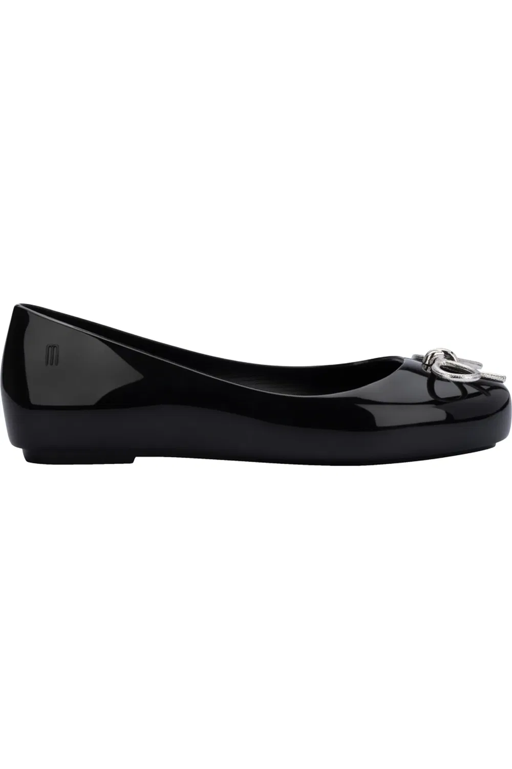 Балетки детские с бантом Sweet Love Mini Melissa, Black/Onyx — фото 3