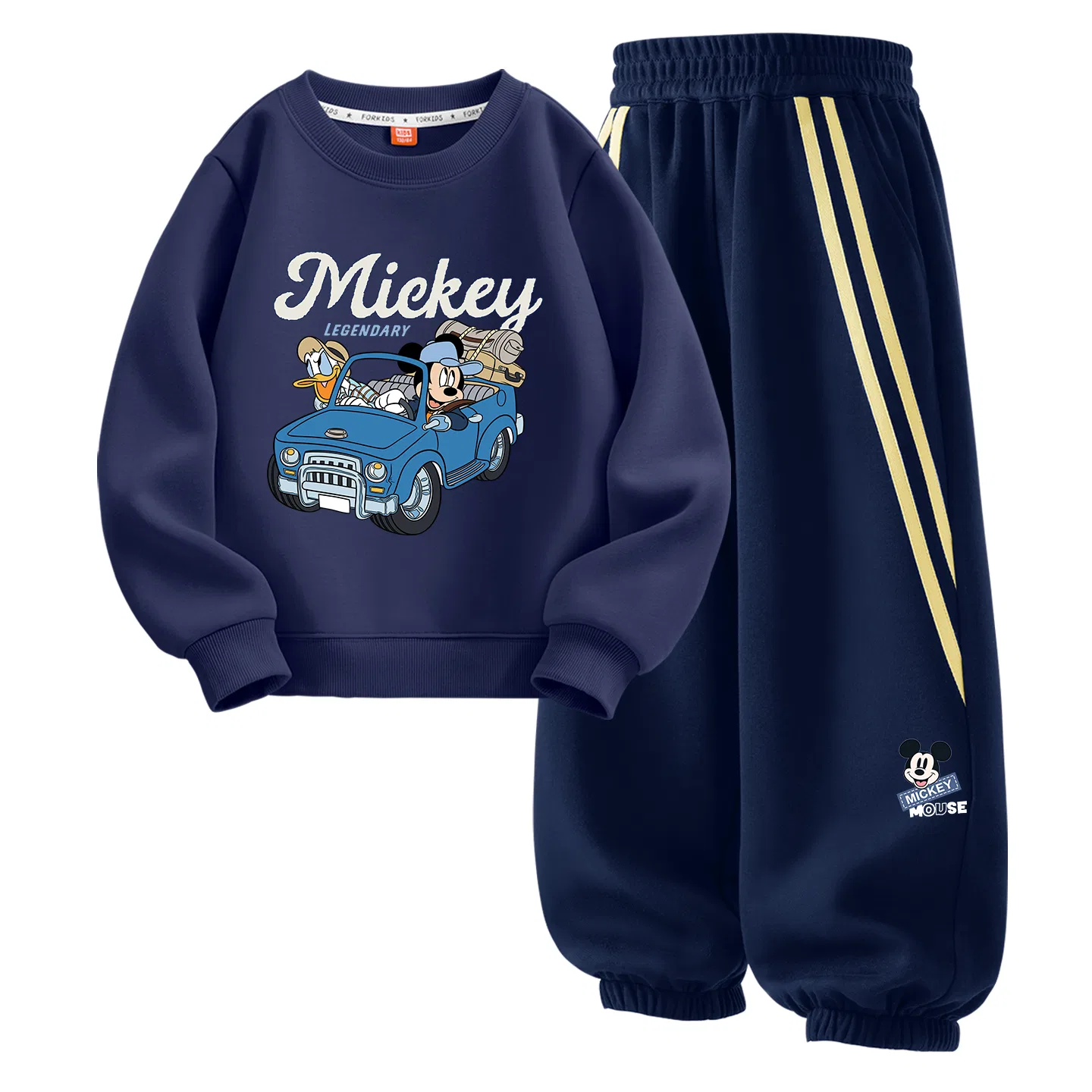 Детский спортивный комплект с принтом Модель Disney, Navy Blue