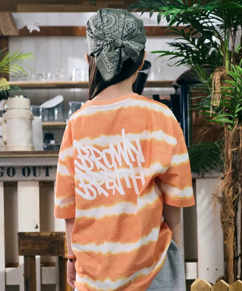 Детская футболка с принтом Brownbreath Kids, Orange