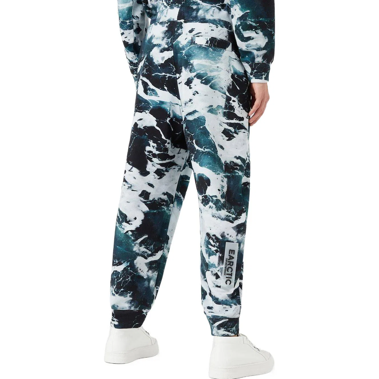 Мужские спортивные штаны из коллекции Sustainable Collection EMPORIO ARMANI, Multicolor — фото 4