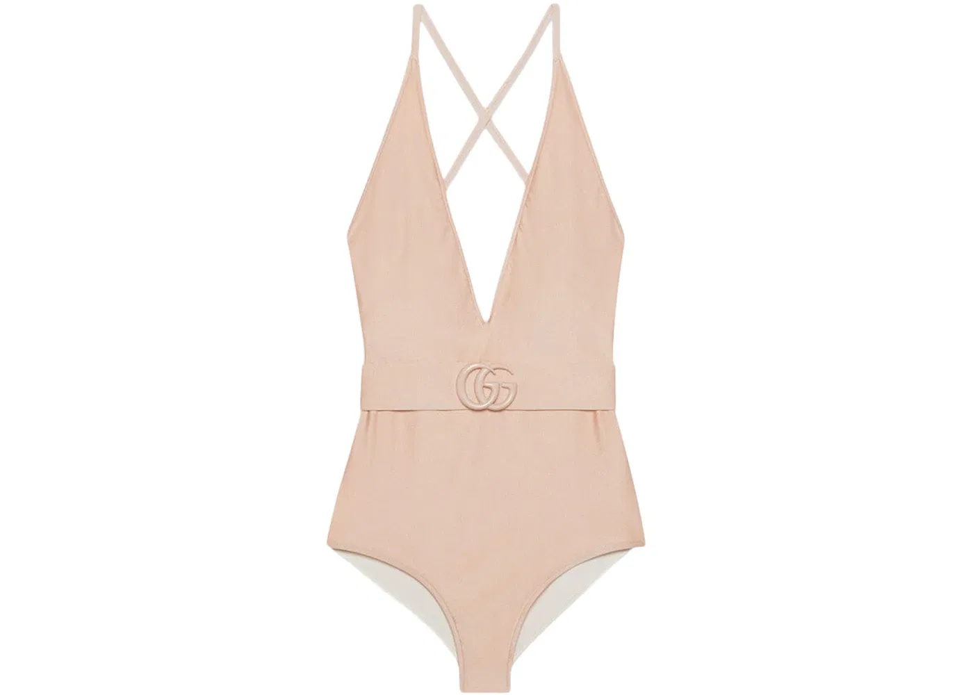 Женский купальник с принтом Gucci Swimsuit, Ivory