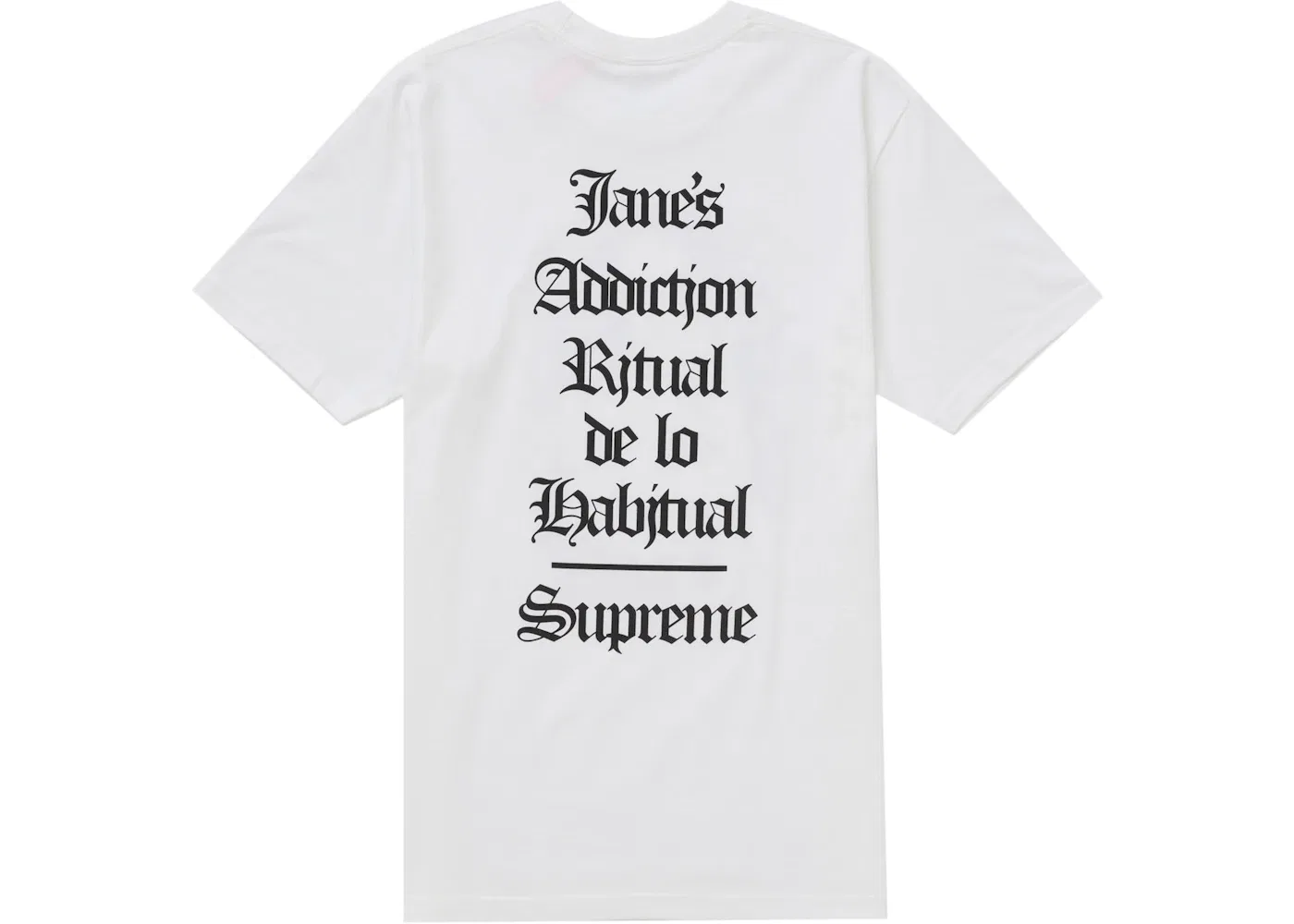 Мужская футболка с принтом Ritual Tee Supreme, White — фото 2