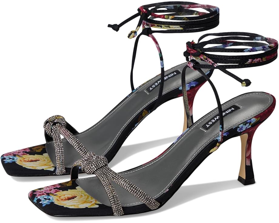 Туфли Nine West Raqchel, цвет Black Scattered Rose Multi