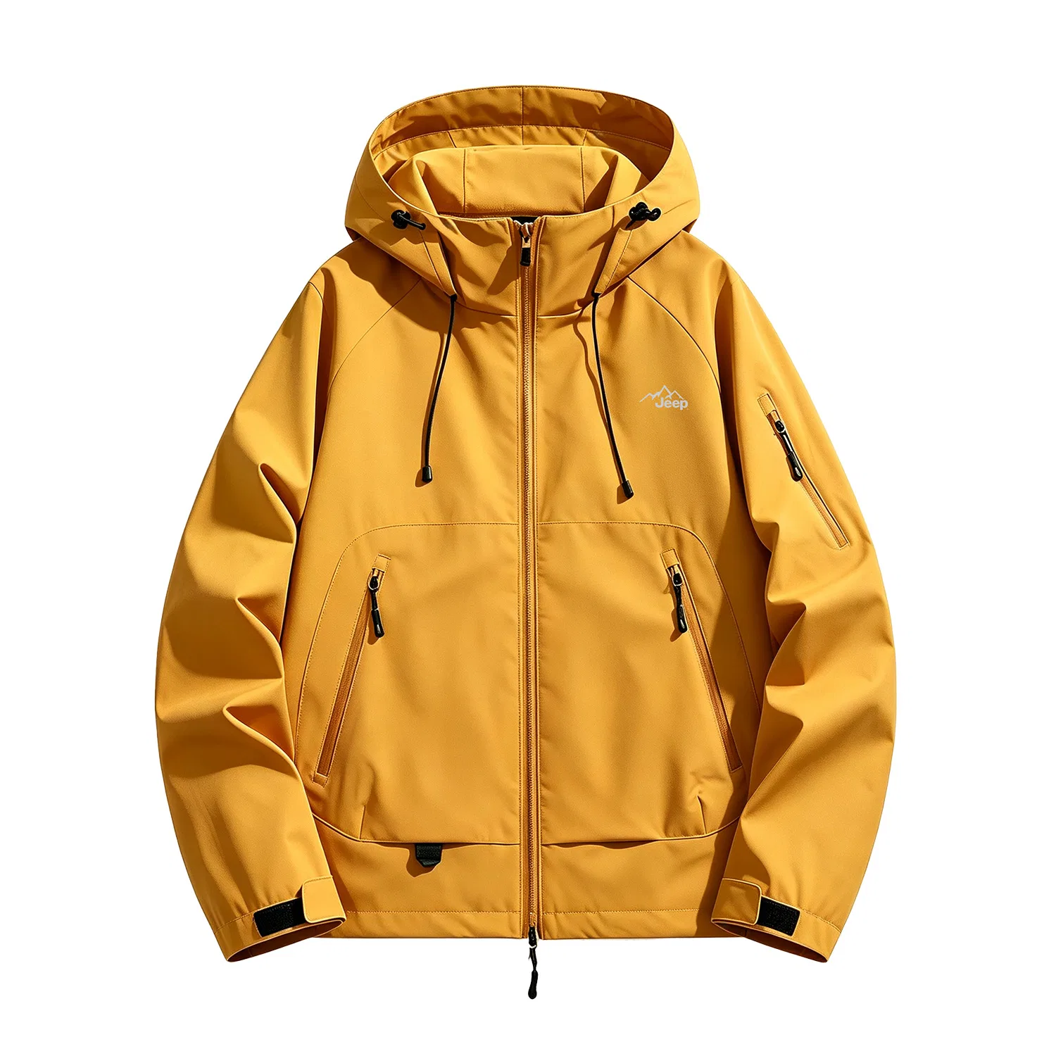 Детская куртка с капюшоном Maple Leaf Yellow, Jeep, Maple Leaf Yellow