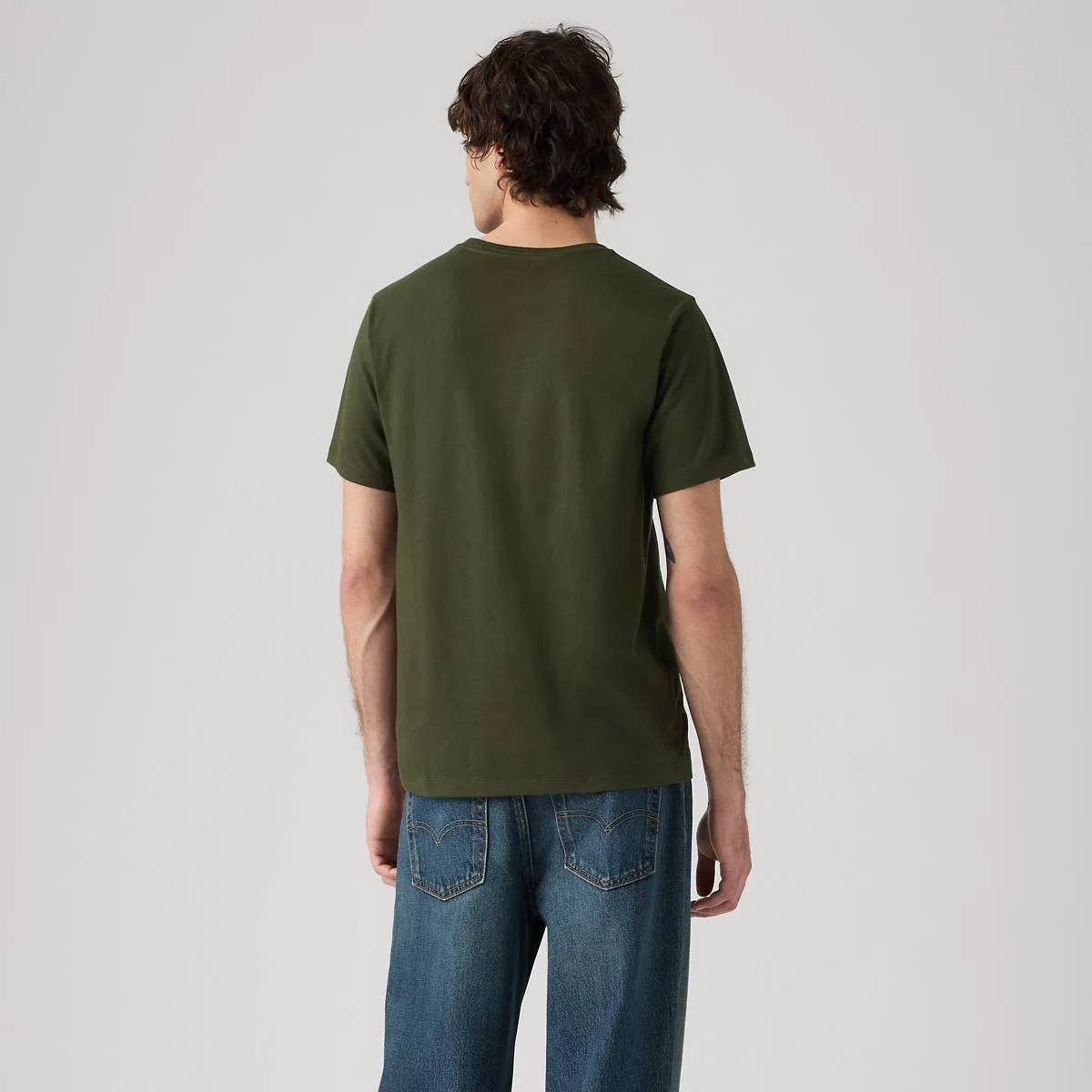 Классическая фирменная футболка Levi's, Rosin - Black — фото 4