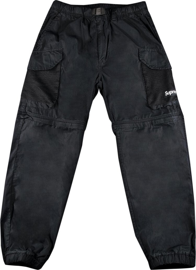 

Брюки Supreme Mesh Pocket Belted Cargo Pant 'Black', черный