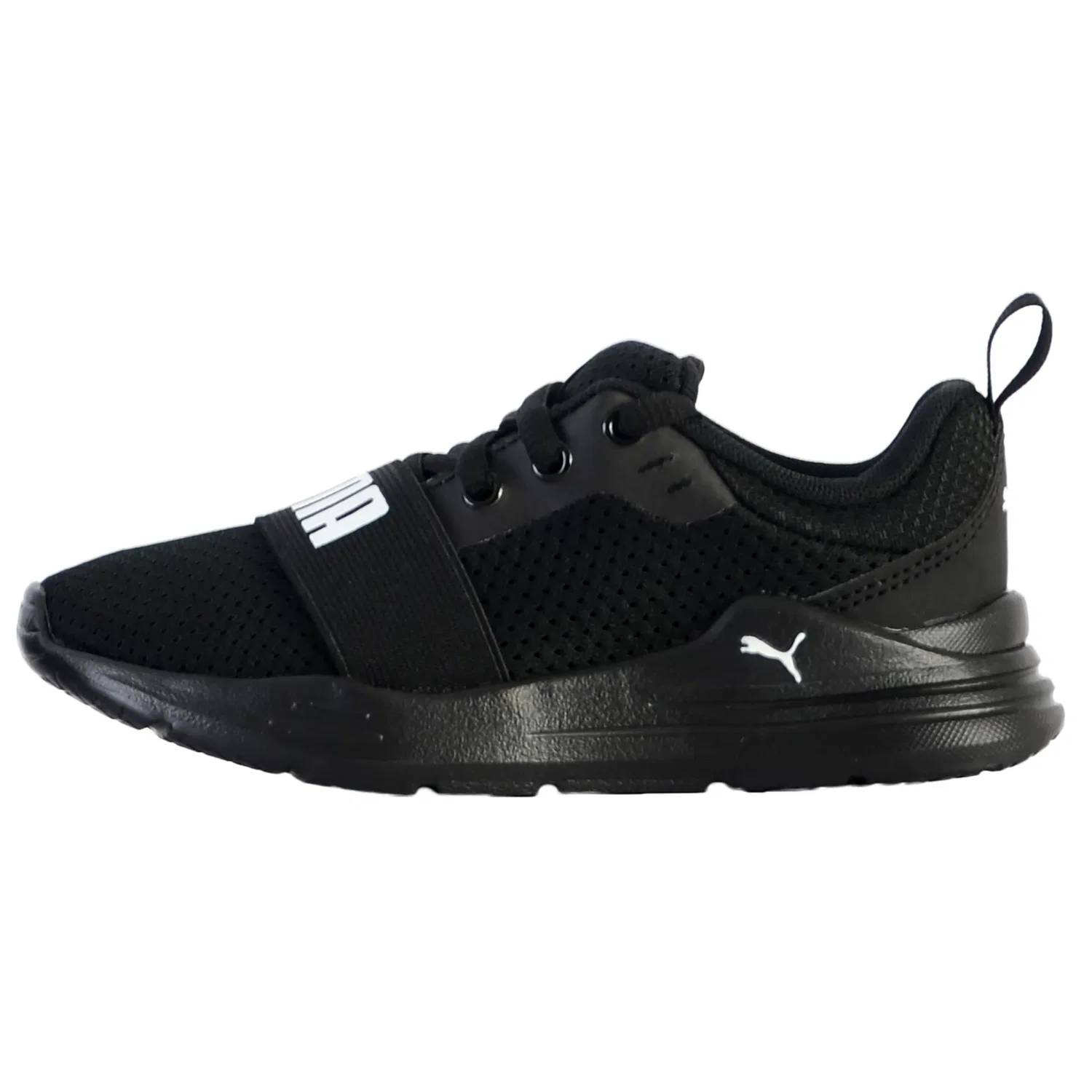 Кроссовки низкие с шнуровкой Wired Run PS Puma, черный