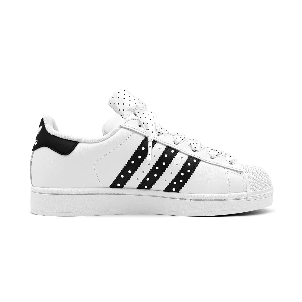 Детские кроссовки для скейтбординга с низким профилем Superstar 2 Adidas Originals, Black White — фото 4