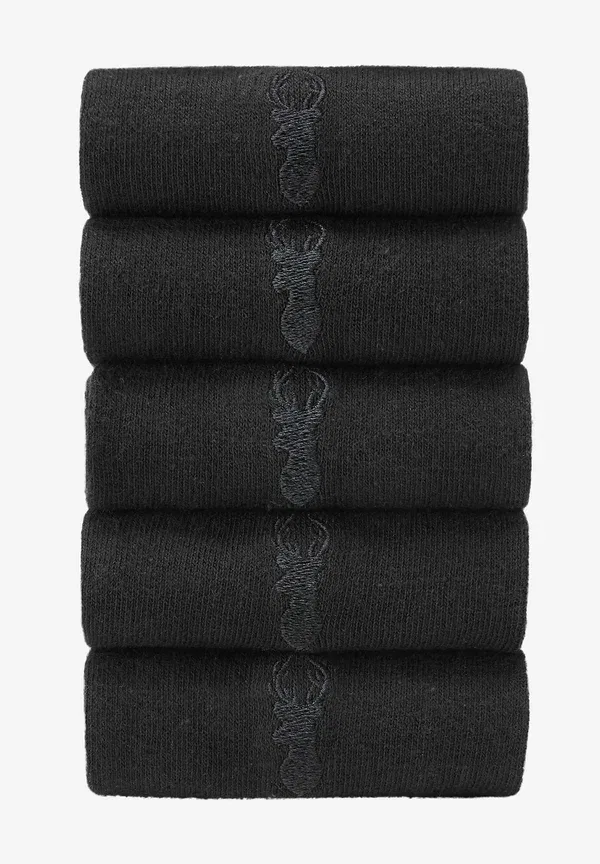 Носки хлопковые Stag Embroidered Five Pack Next, черный — фото 2