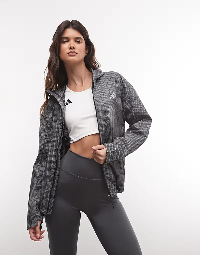 Куртка Adidas Performance 365 в светоотражающем серебристом цвете