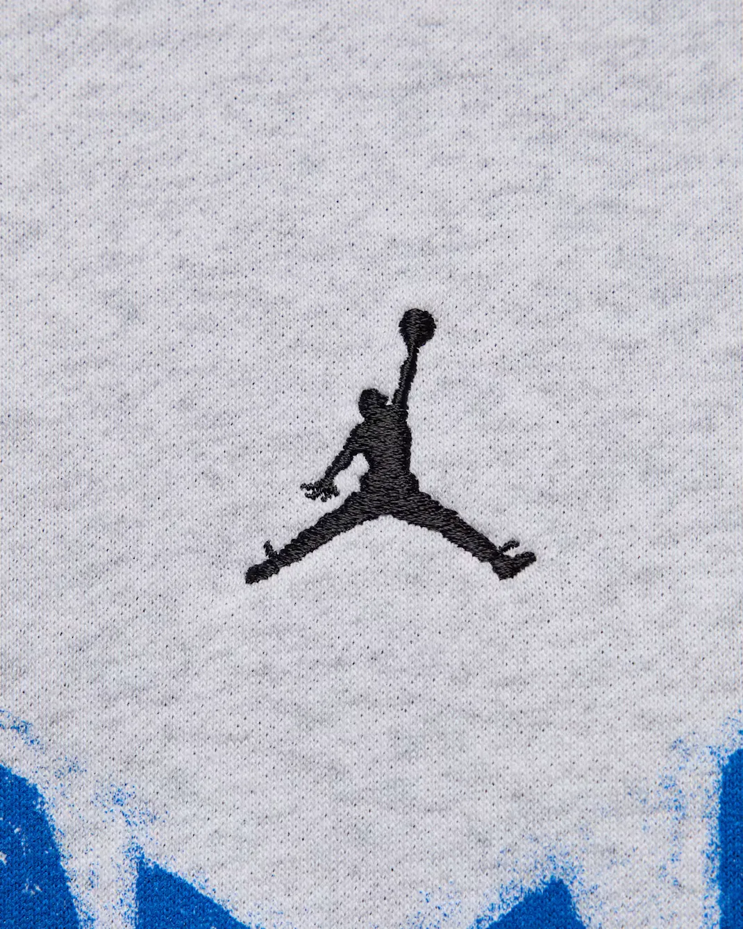 Мужская студенческая толстовка с капюшоном Jordan Brooklyn, Birch Heather/Black — фото 4