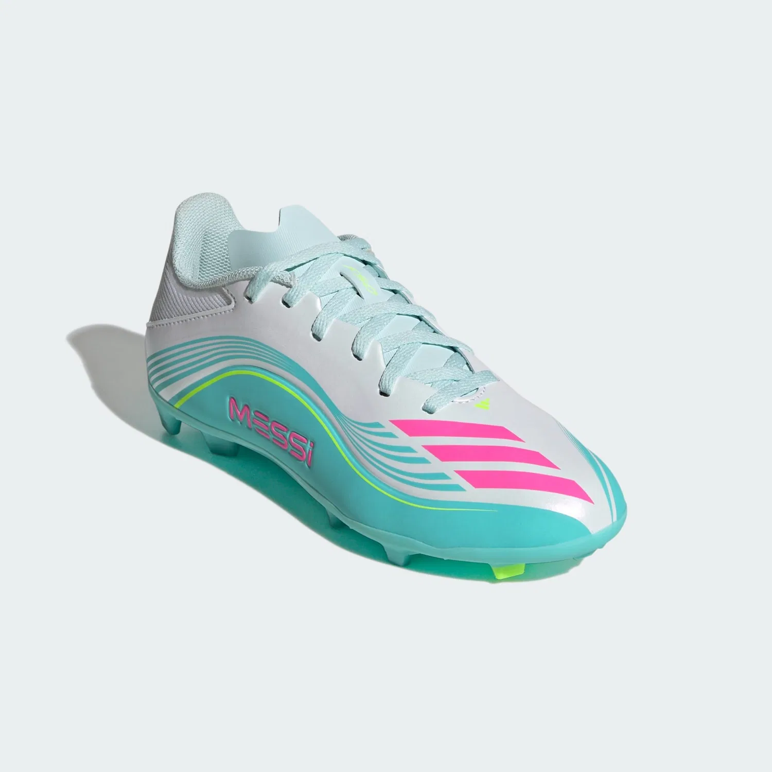 Спортивные кроссовки Adidas Performance F50 Messi League белого цвета — фото 4