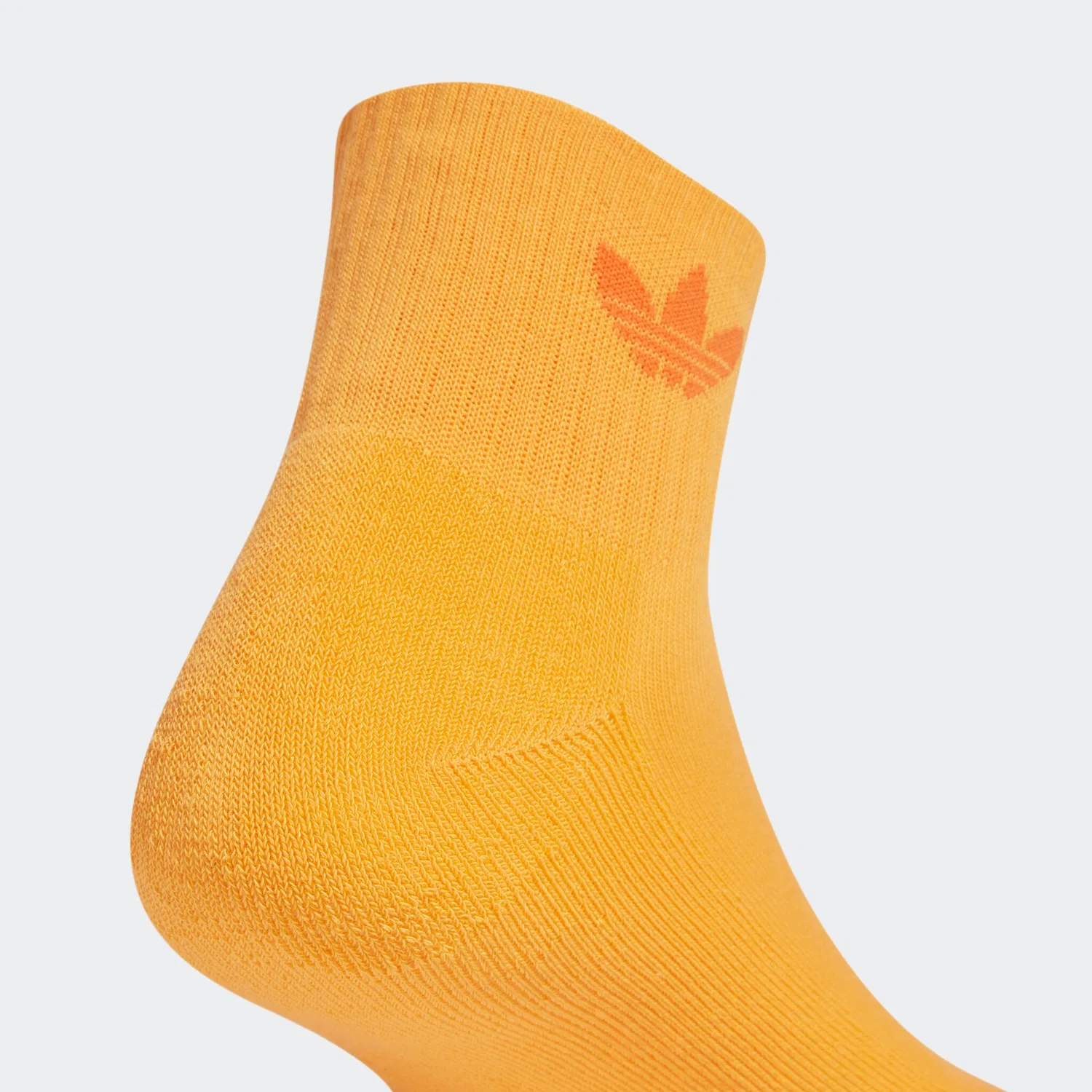 Мужские носки с логотипом Trefoil Adidas Originals, Silver Green/Glow Pink/Powder Yellow — фото 4