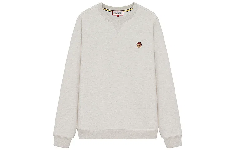 Детская толстовка в стиле преппи Teenie Weenie Men, Ivory White
