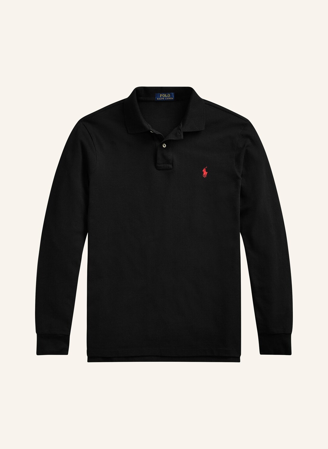 

Рубашка-поло из пике POLO RALPH LAUREN Big & Tall, черный