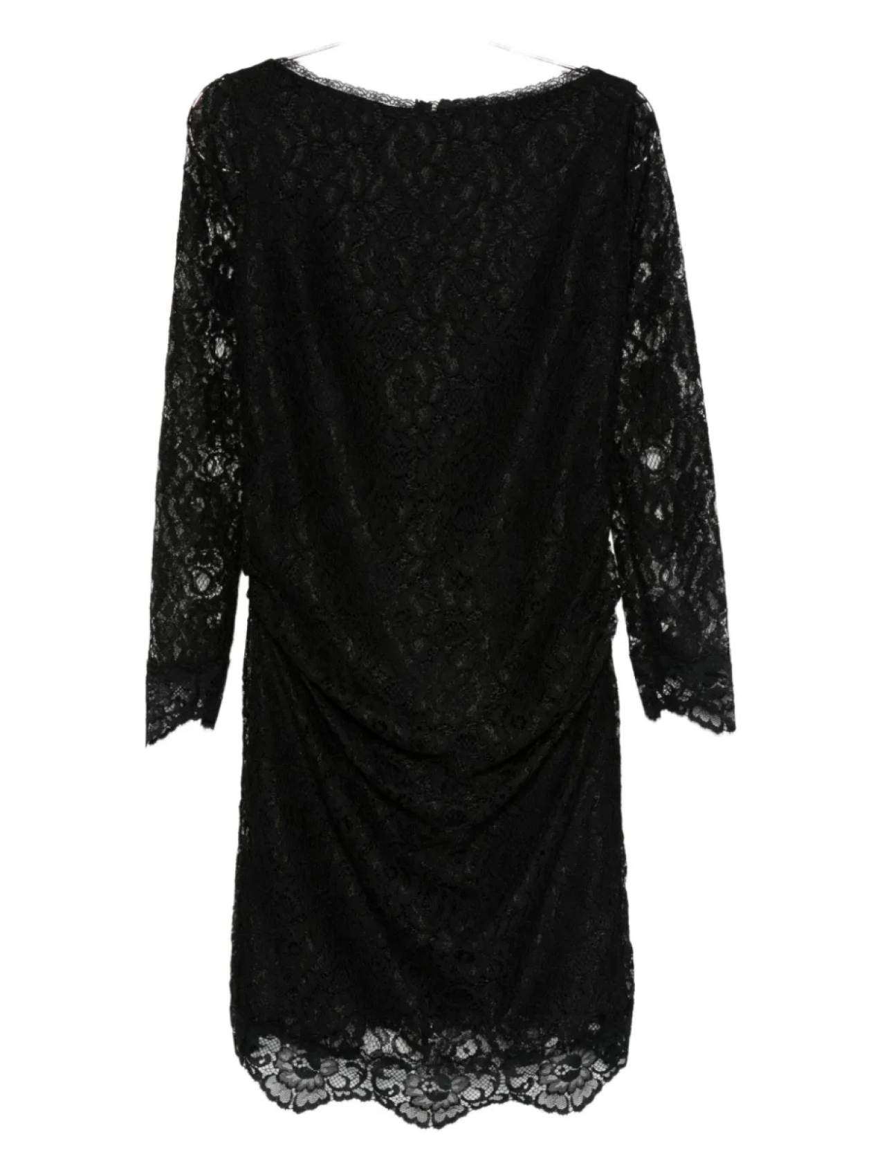 

CHIARA BONI La Petite Robe кружевное платье миди с длинными рукавами, черный