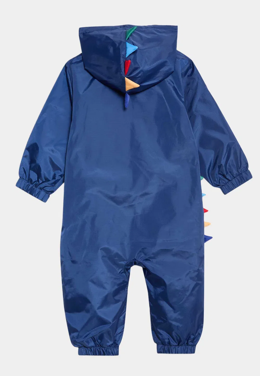 Комбинезон с динозаврами (0-5 лет), унисекс - зимний комбинезон Marks & Spencer, Navy Mix — фото 2
