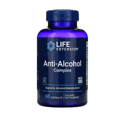 

Антиалкогольный комплекс 60 капсул Life Extension