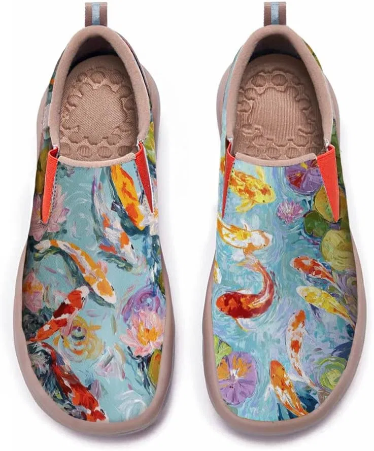 Мокасины мужские повседневные, Slip On, Арт Painted, Мультиколор-01 Solepulse — фото 3
