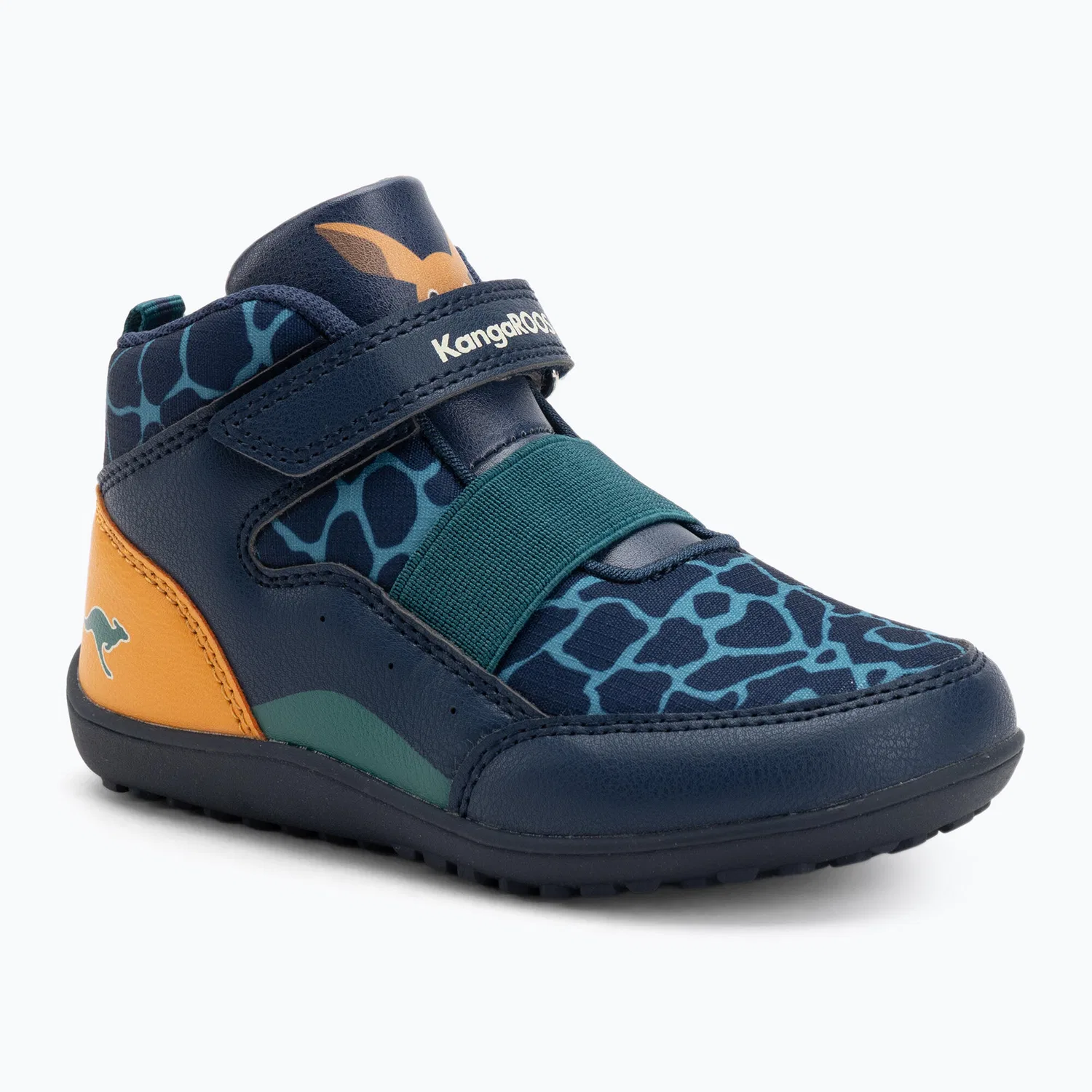 Детские кроссовки с липучкой K-BFI Peppy EV Kangaroos, Darkblau